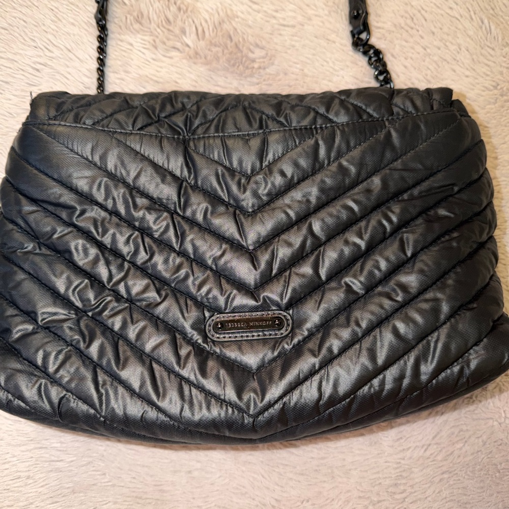 Rebecca Minkoff Quilted Black Crossbody Bag - Picture 13 of 13